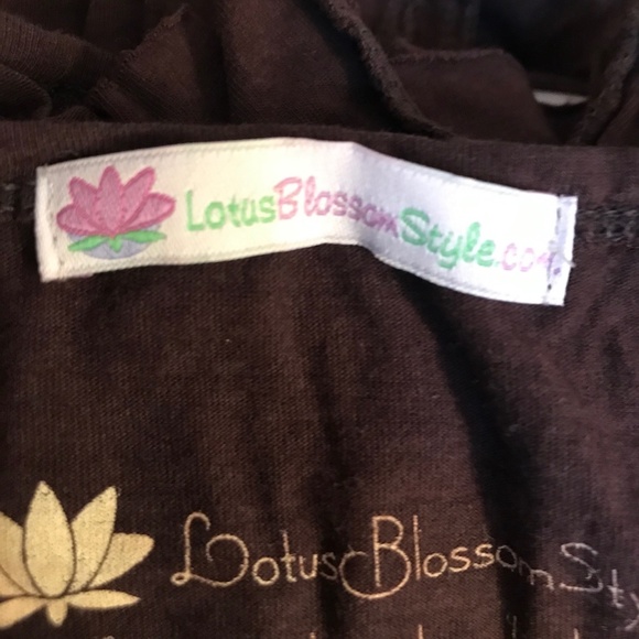 Lotus Blossom Style Bamboo & Organic Cotton Long Sleeve. Small NEW. - Picture 7 of 15
